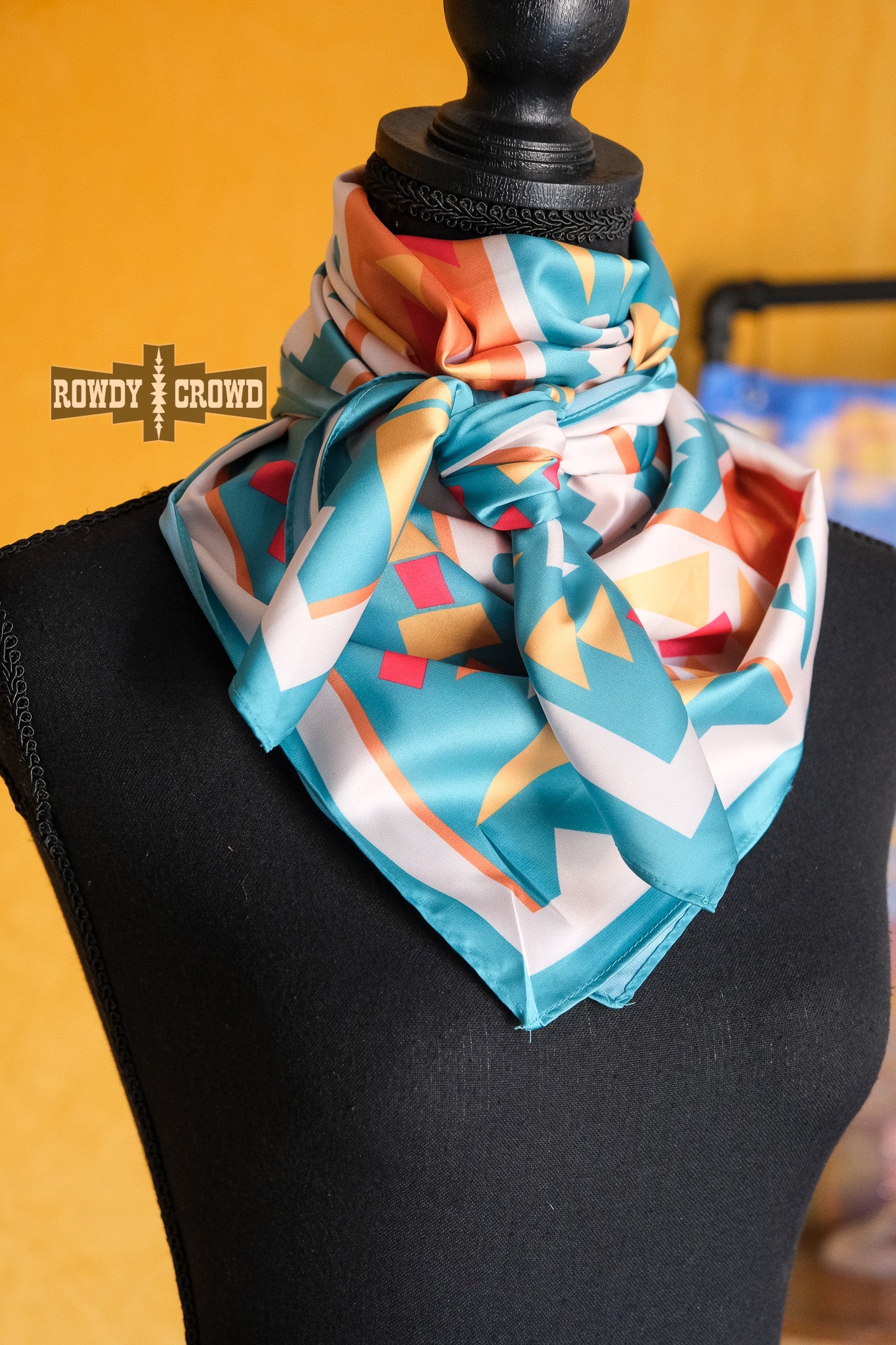 Women's scarf, Western Accessories, Western Apparel, Western Wholesale, western wild rags, cowboy rags, cowboy scarf, Wholesale Accessories, Wholesale Apparel, colorful wild rags, bright wild rags, boho western, boho wild rag, patterned wild rags, colorful wild rags