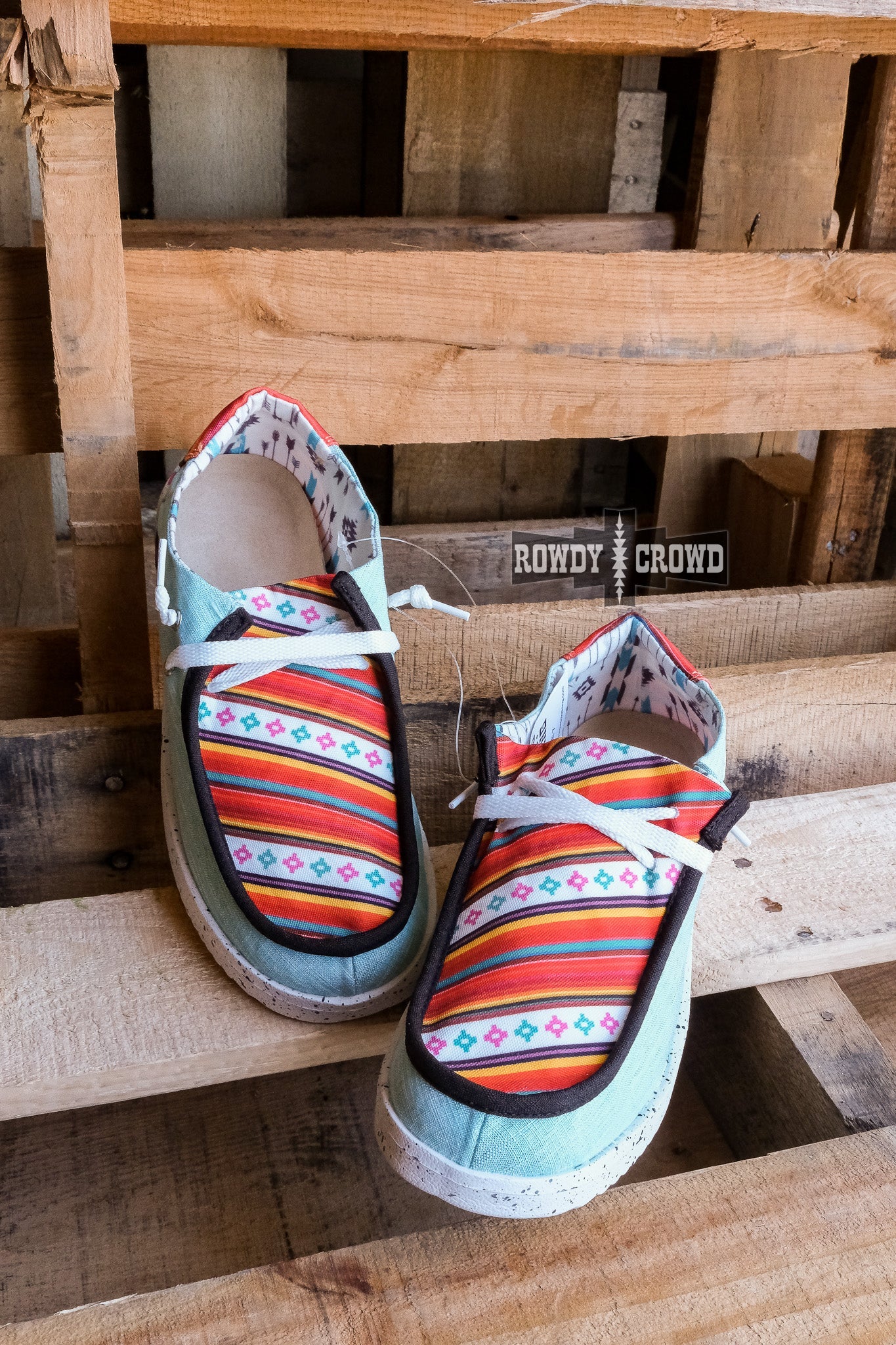 Sunset Serape Shoes