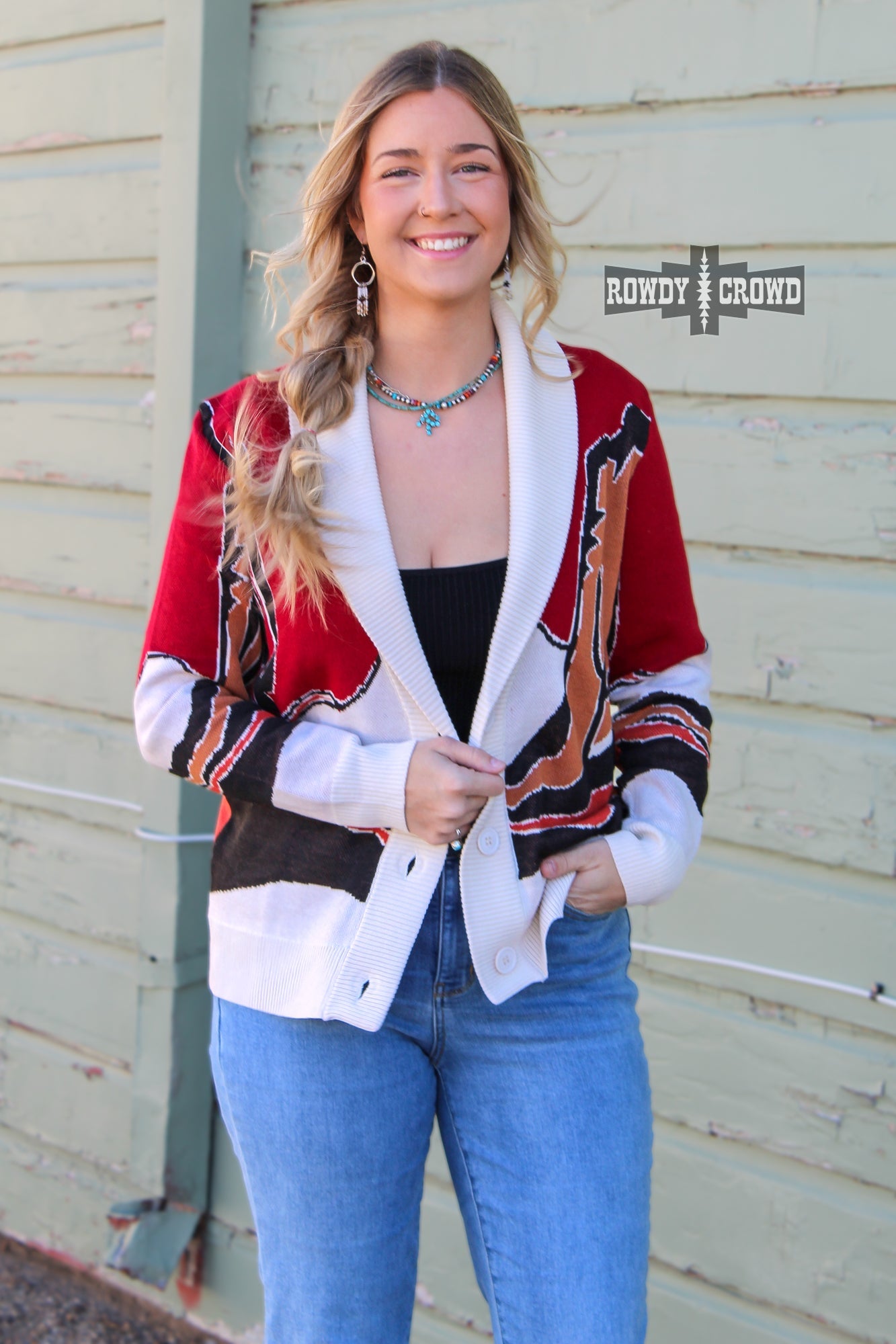 Cowpoke Cardigan