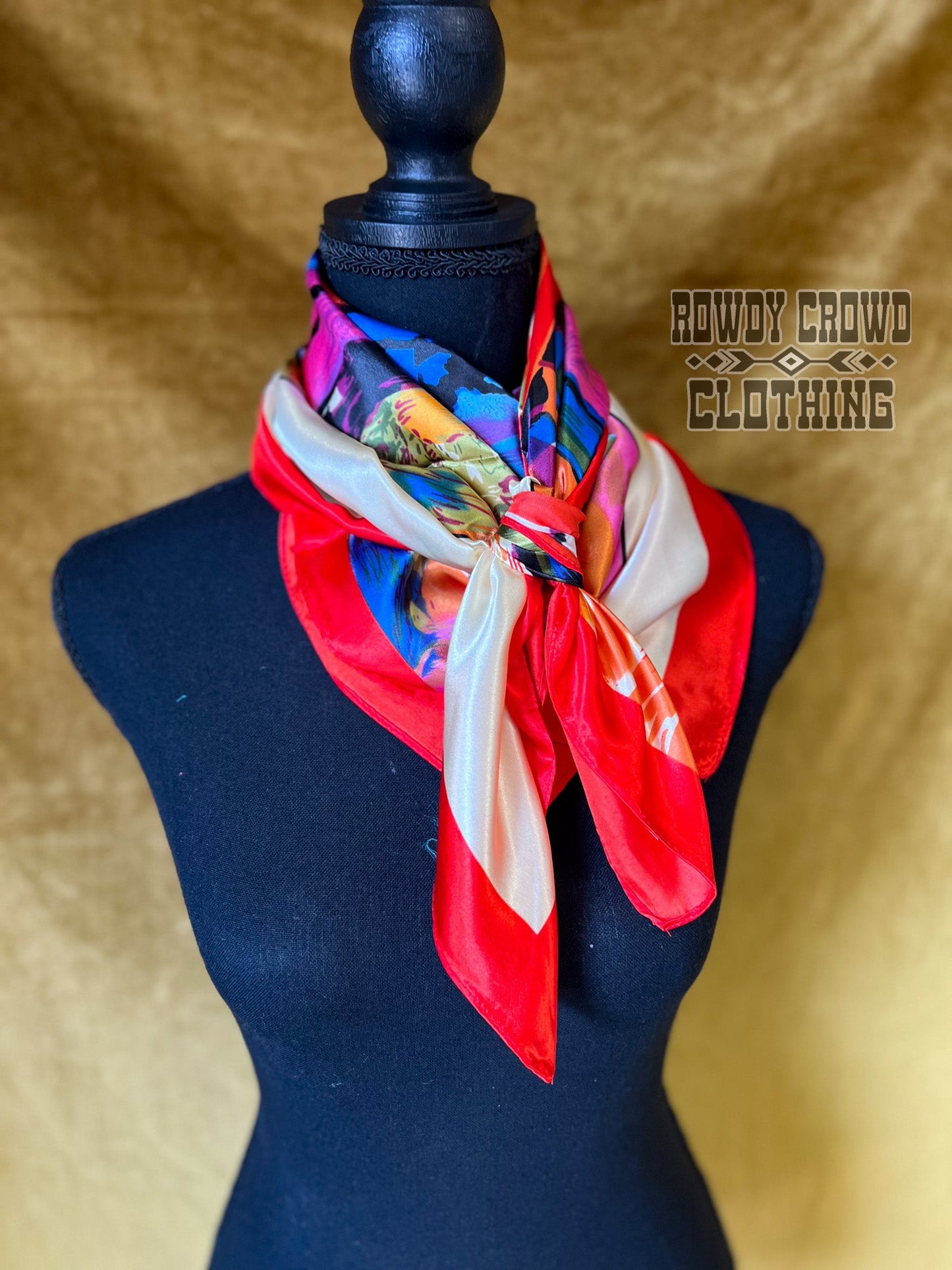 Women's scarf, Western Accessories, Western Apparel, Western Wholesale, western wild rags, cowboy rags, cowboy scarf, Wholesale Accessories, Wholesale Apparel, colorful wild rags, bright wild rags